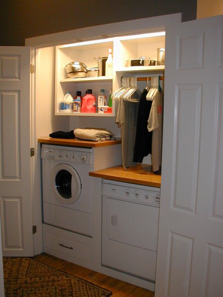 Laundry room, Pat\'s place.