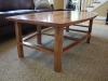Coffee table built for client from cherry tree that had fallen in their yard.